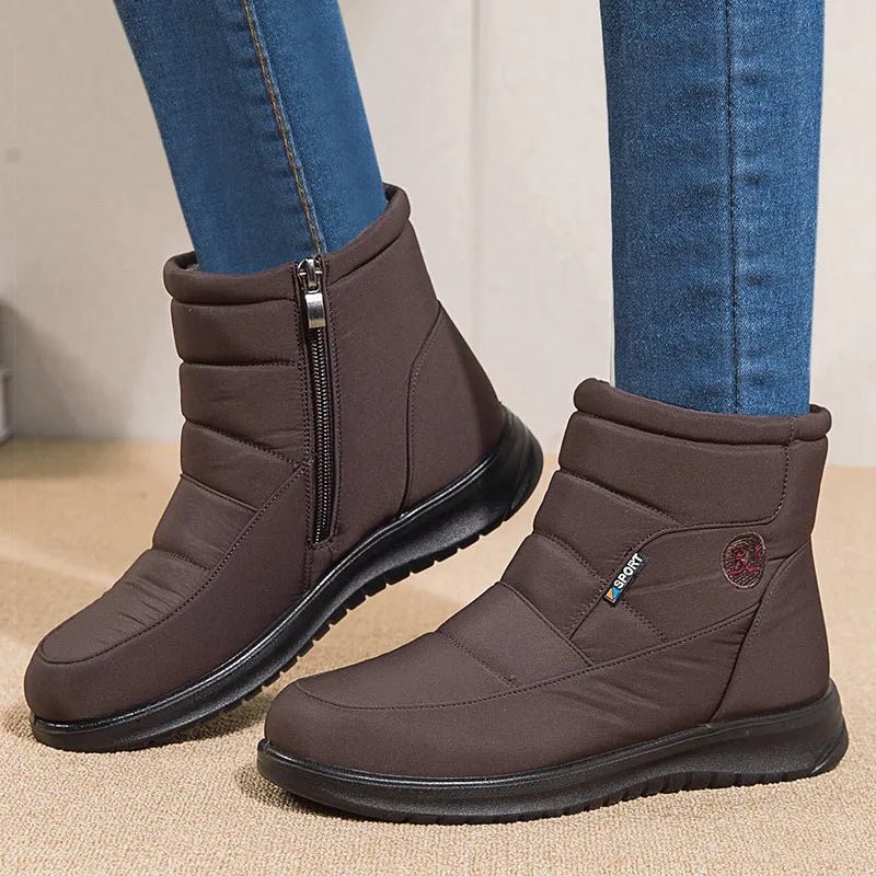 Women Boots Waterproof Snow Boots For Winter Shoes