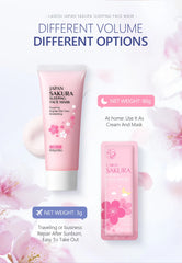 Sakura Sleeping Face Mask Moisturizing Nourishing Good Night Facial Mask No Washing Hydrating Skin Care Products