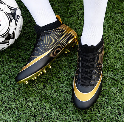Men Soccer Shoes Kids Football Boots Women Breathable Soccer Cleats