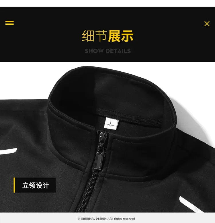 8XL Men's Tracksuits Unisex Jogging Suit Fashion Brand 3 Pieces Set Tracksuit Mens Spring Autumn Fashion Hoodies Sweatpants