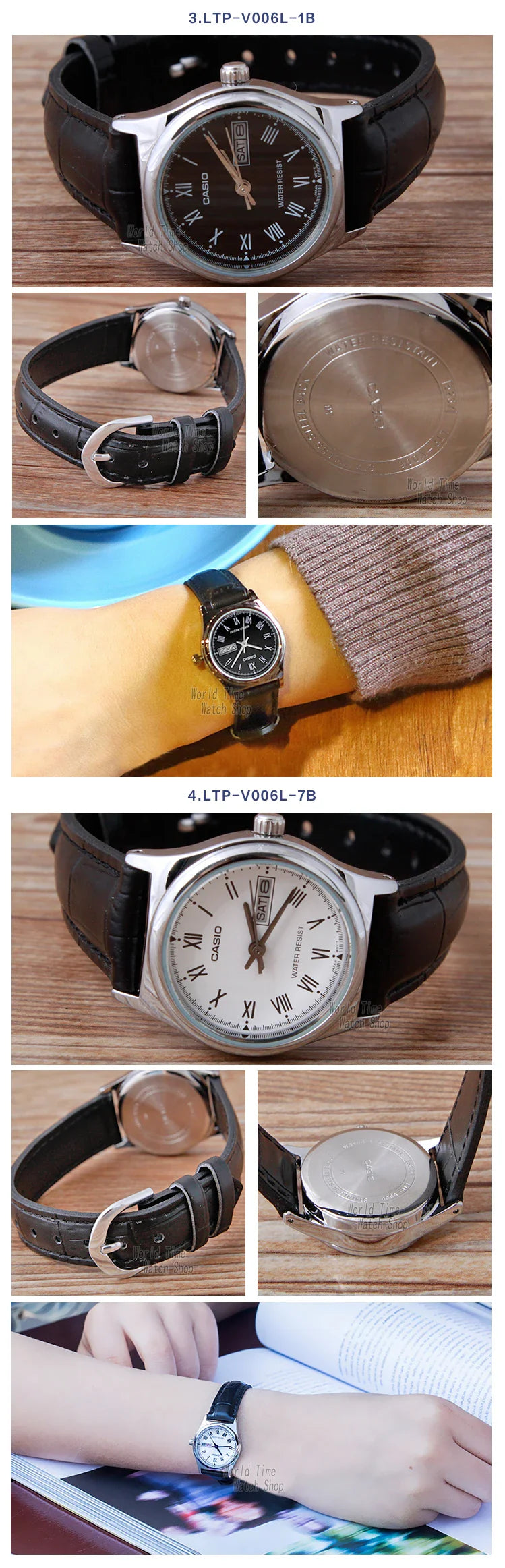 Casio watch women watches top brand luxury set Waterproof Quartz watch women ladies Gifts Clock  watch reloj mujer LTP-V006