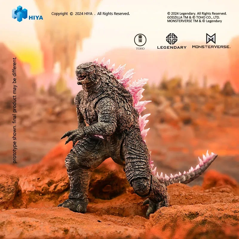 HIYA 18CM 7inch Action Figure Exquisite Basic Series Godzilla x Kong The New Empire Godzilla Evolved Ver.