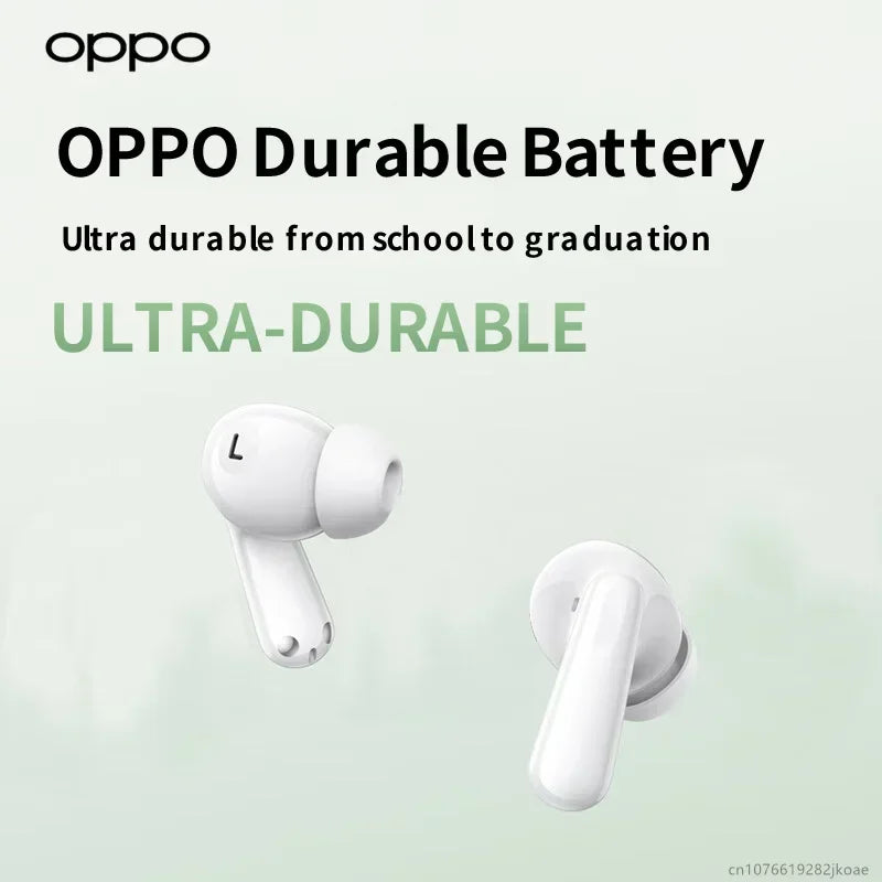 New OPPO Enco Air4 Earphones Wireless Bluetooth 5.4 ANC Noise Cancelling Sports Game Headphones HiFi Stereo HD Mic Call Headset