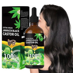 1pcs Organic Castor Oil 100% Pure Natural Cold Pressed Unrefined Castor Oil For Eyelashes, Eyebrows, Hair & Skin care