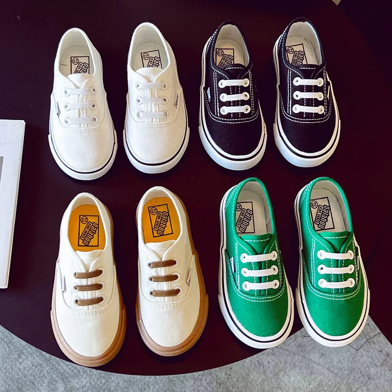 Children Shoe Children Canvas Shoe Colorful Korean Shoe Boys Soft Soles Girls Shoe