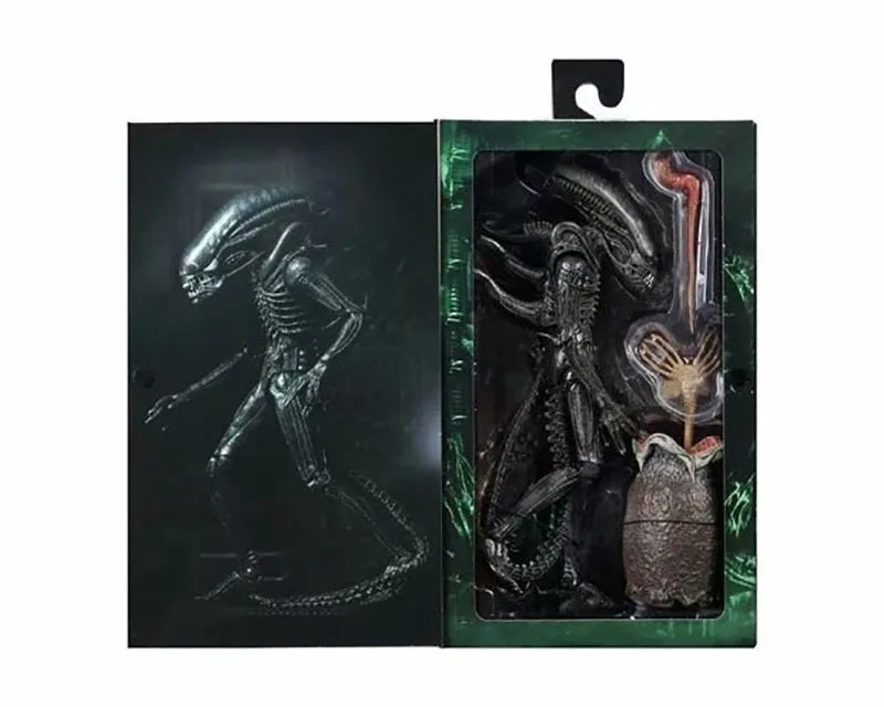 NECA Alien Big Chap Alien Figure Big Chap Alien Predator 40th Anniversary Egg Facehugger Figurine Model Toy Doll Gifts