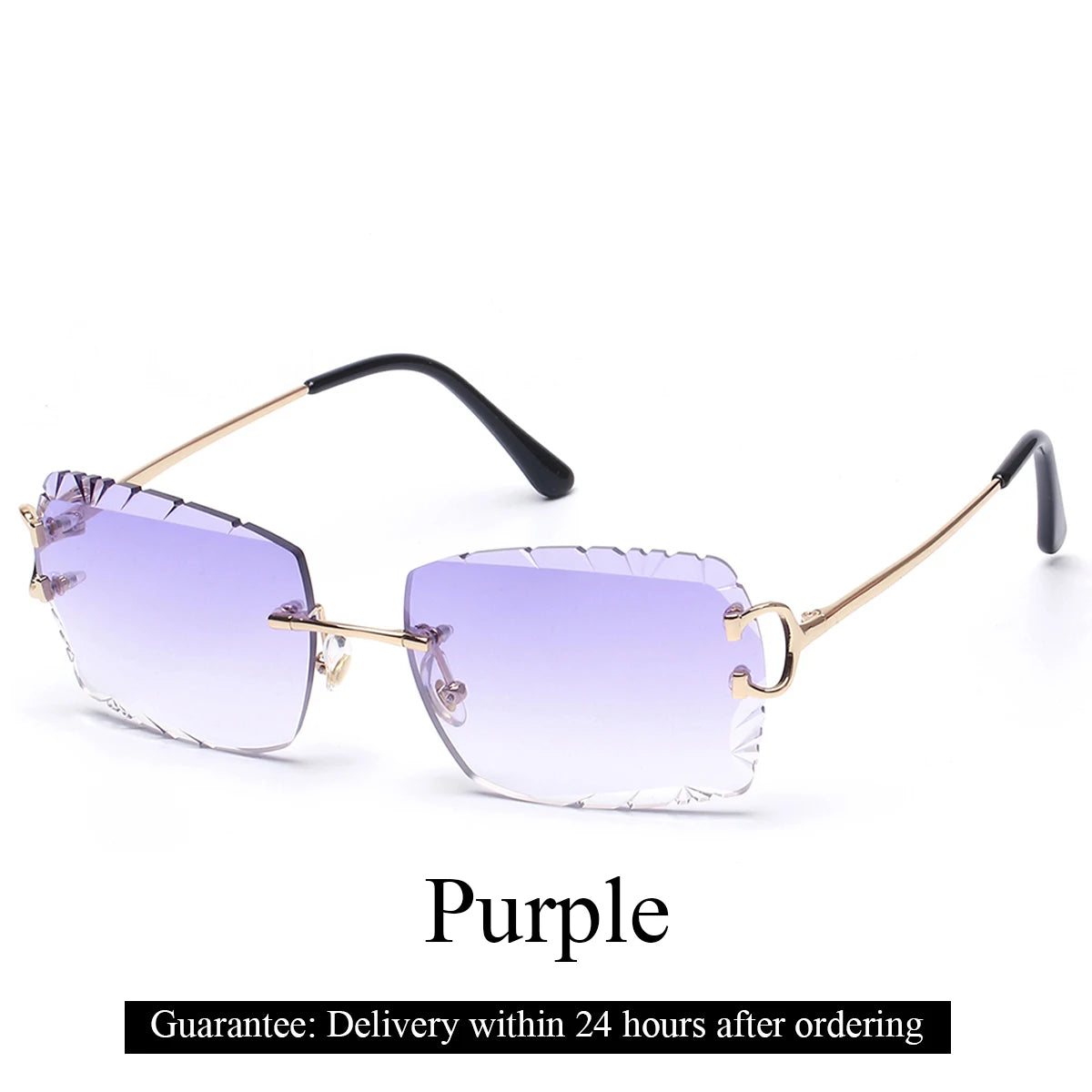 Sunglasses fashion square metal legs glasses for men women