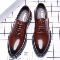 Men Suit Shoes Party Men's Dress Shoes Italian Leather Zapatos Hombre Formal Shoes