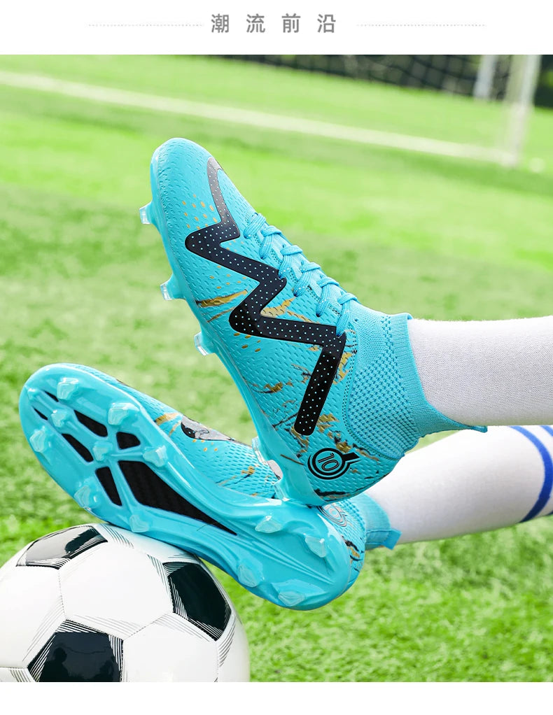Men's Football Boots Professional Society Football Boot Outdoor Sports Kids Turf Soccer