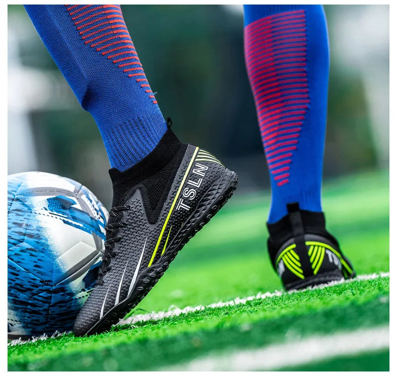 Golden Men's Football Boots Society Size 46 Superstar Soccer