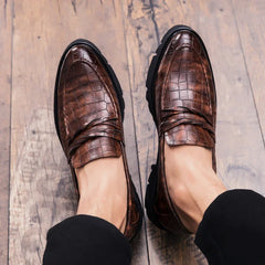 Men Leather Shoes outdoor Casual Formal Business Men's Shoes