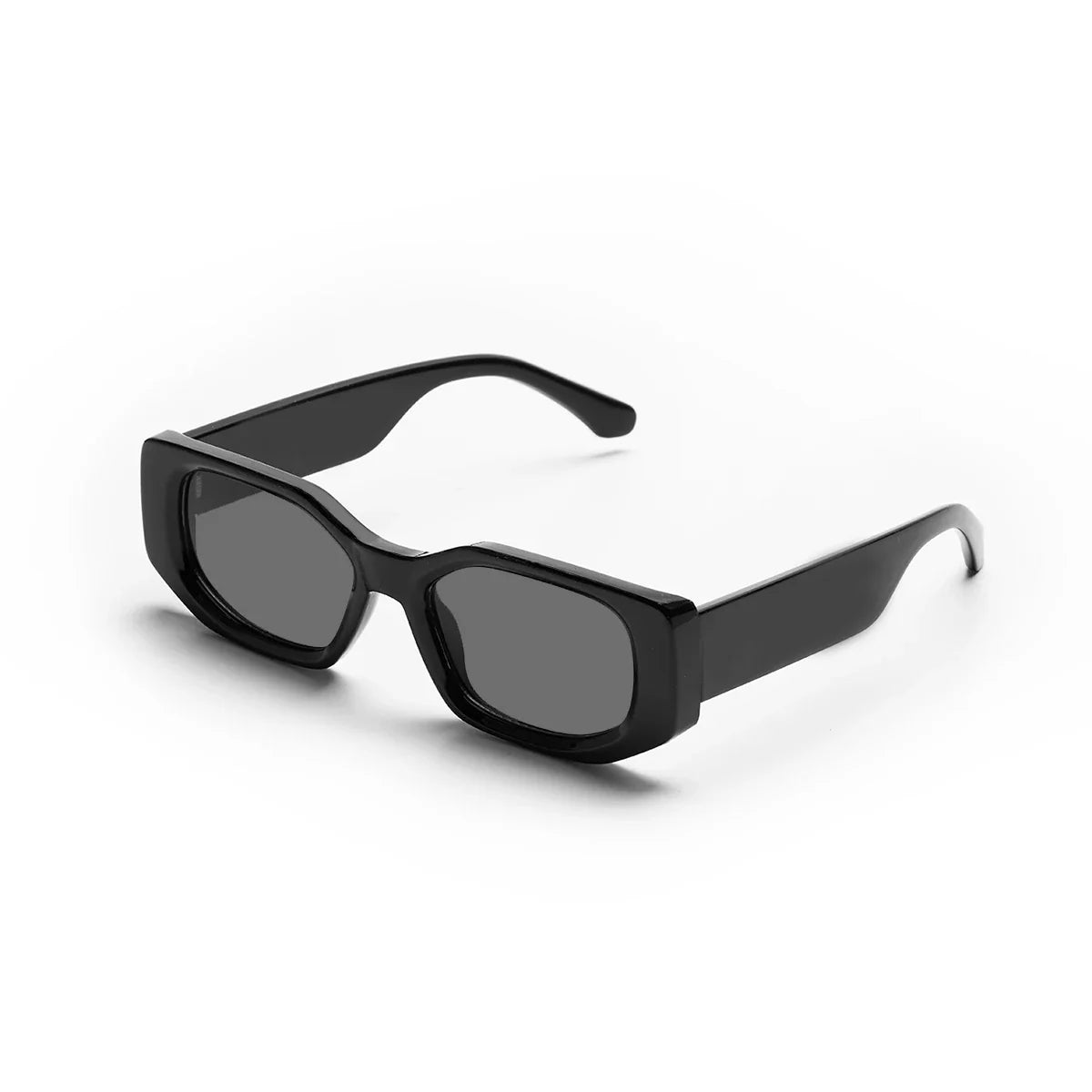 Ruiao 2025 new black classic retro designer branded concave irregular thick frame men women fashion sunglasses