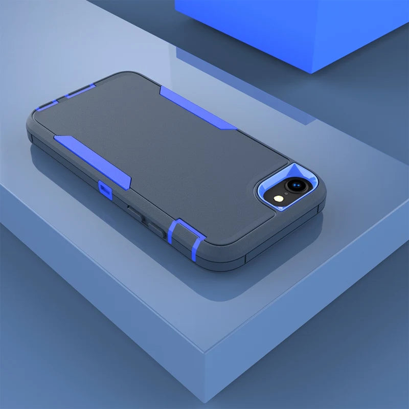 For iPhone SE Case Shockproof Matte Phone Bumper Hybrid Protective Cases For iPhone