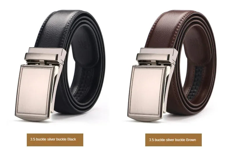 Plus Large Size 170 160 150 140 130cm Men Belt Automatic Belts Leisure Fashion Ratchet Belts for Men Jeans Pants Waist Waistband