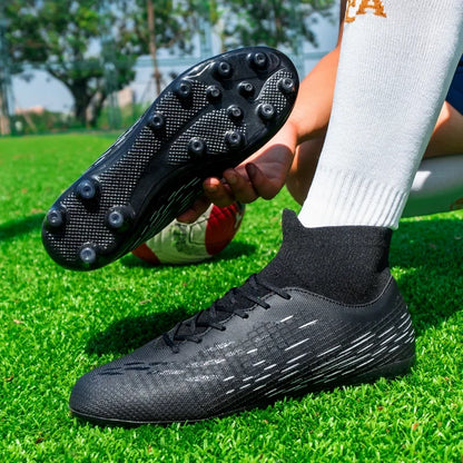 Cleats Soccer Shoes Men Sneakers Cleats Professional Football Boots Training