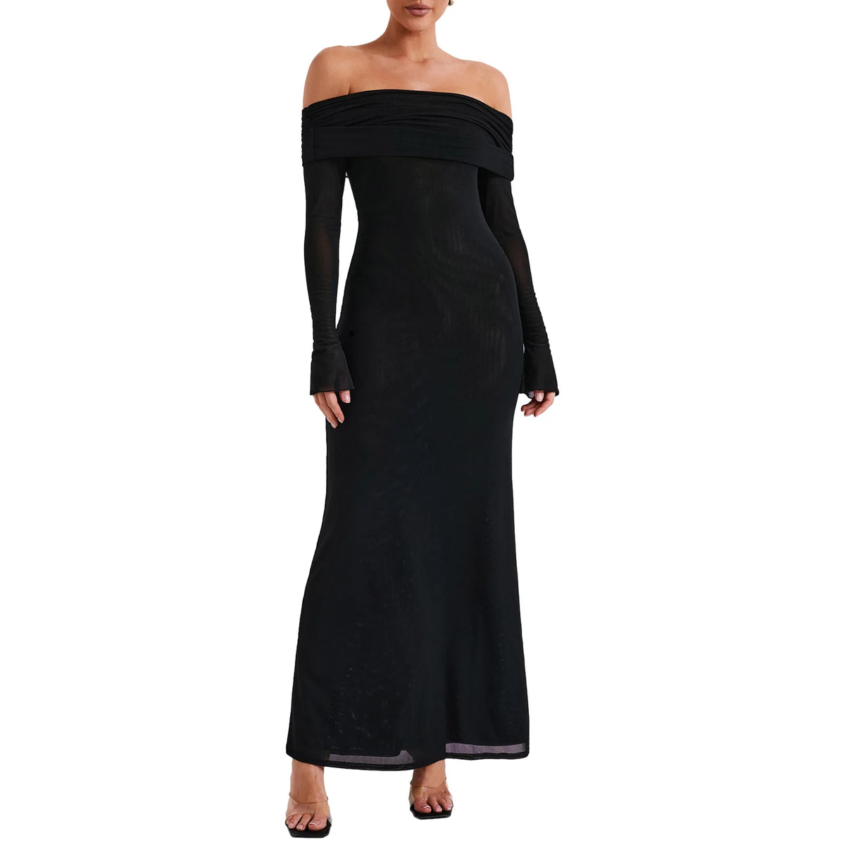 Women's Wild Fable Long Sleeve Maxi Sweater Dress