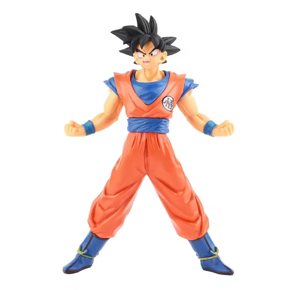 Anime Dragon Ball Z Super Saiyan Son Goku Broly Vegeta Anime Action Figure Model Christmas Gifts Collectible Figurines for Kids