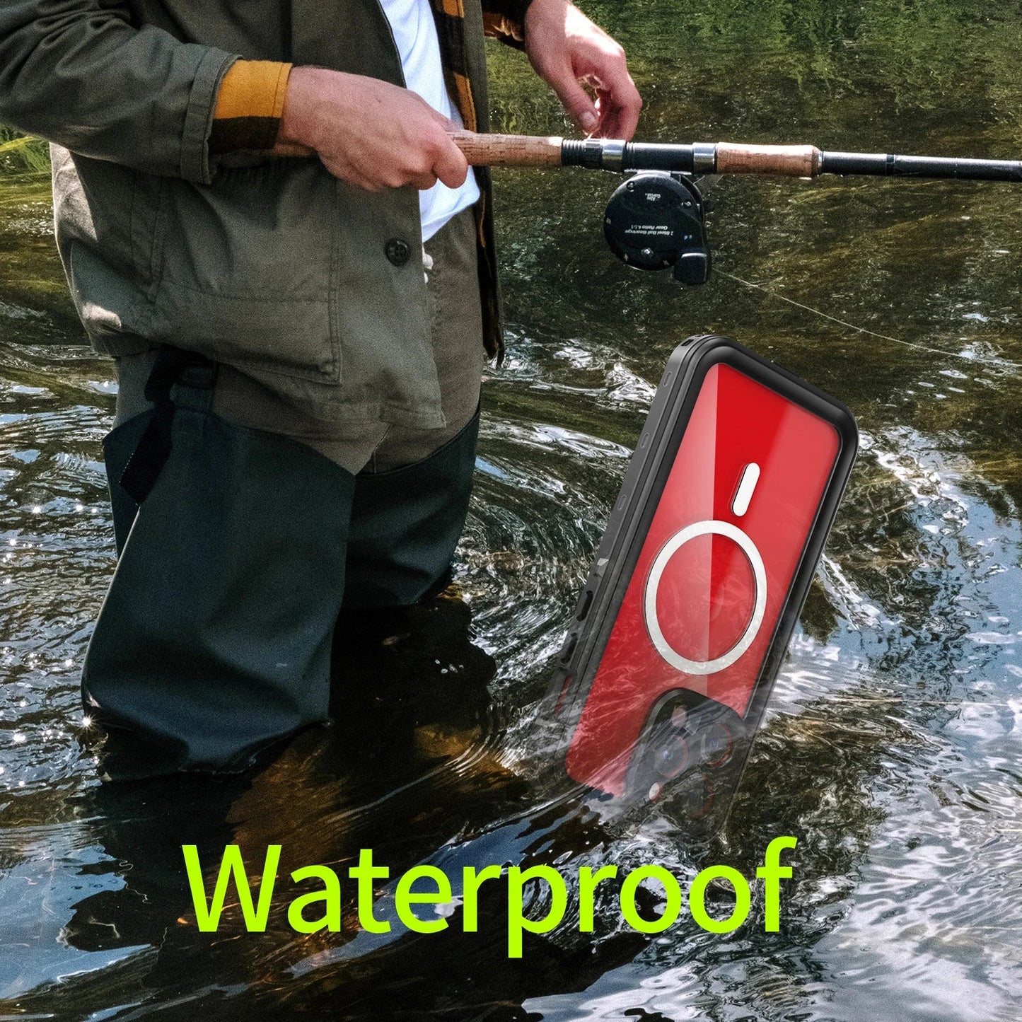 Shellbox hot sales 360 full coverage shockproof dustproof IP68 professional waterproof phone case for iPhone15pro 13 14promax 15