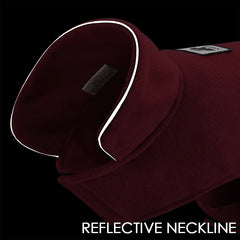 Reversible Pet Jacket Winter Warm Fleece Dog Clothes for Small Medium Large Dogs