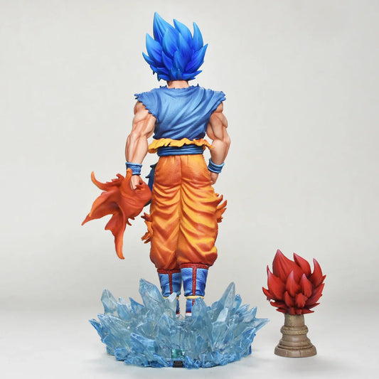 Anime Dragon Ball Z Goku Figure Super Saiyan Action Figure Collectible Statue Model Toy Gift