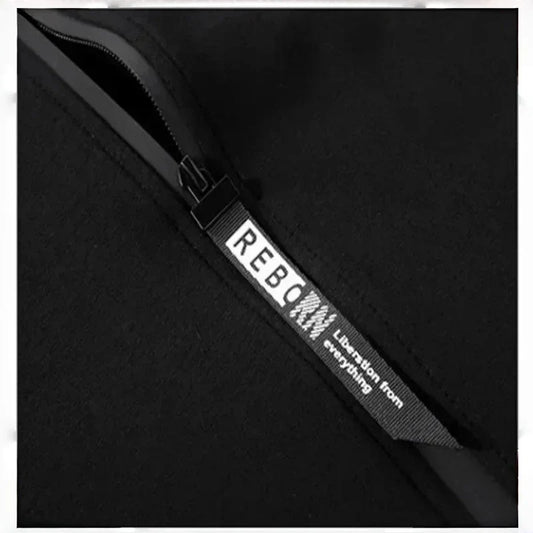 Autumn and Winter Zippered Sweatshirts + Sportswear Pants, Men's Jogging and Fitness Sets, Men's Casual Sportswear Sets
