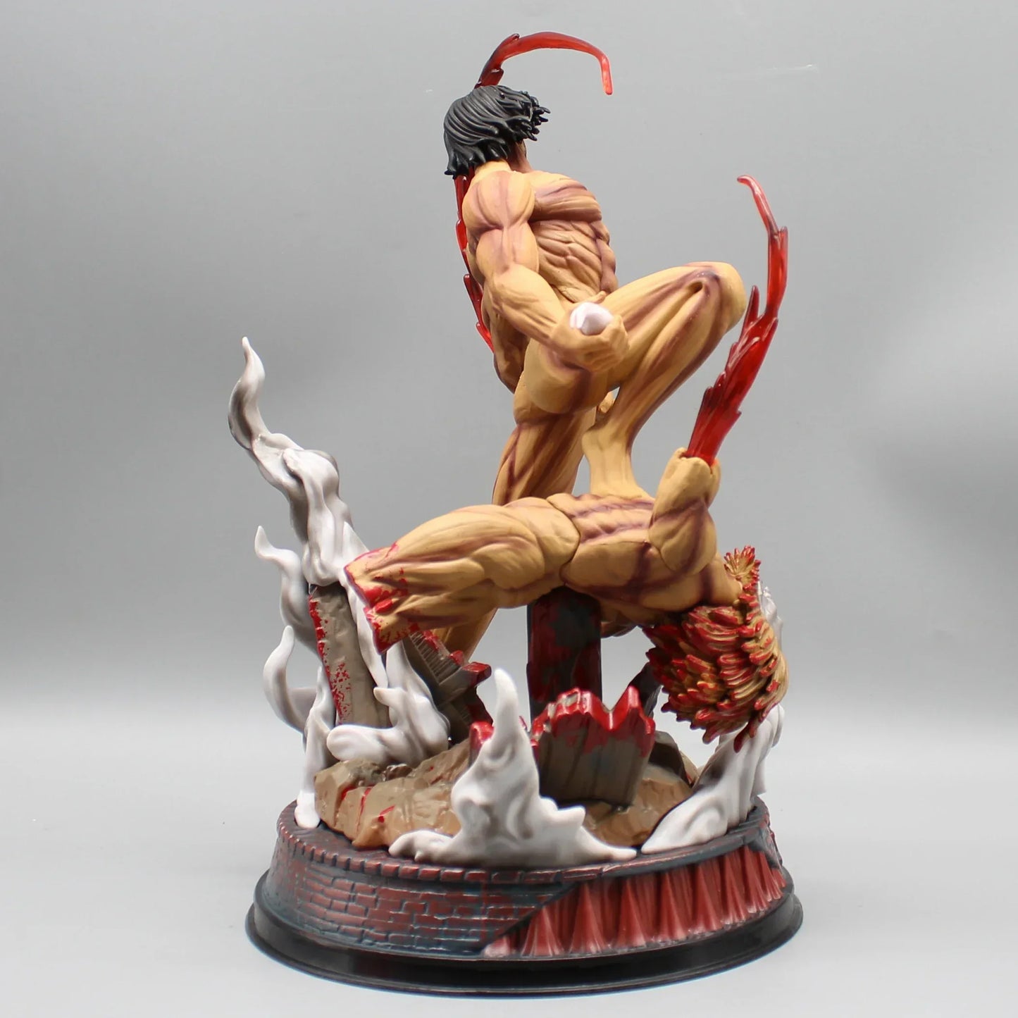 29cm/11.4inch Eren Jaeger Figure Manga Attack On Titan Anime Figures Jaeger Pvc Model Statue Doll Collection Decoration Toy Gift