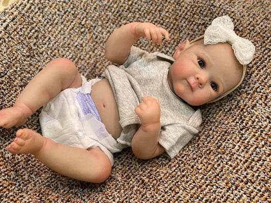 Cuddly Bettie Bebe Reborn Girl Full Body Vinyl Doll 50cm Collectible Lifelike Realistic Art Reborn Dolls muñecas reborn