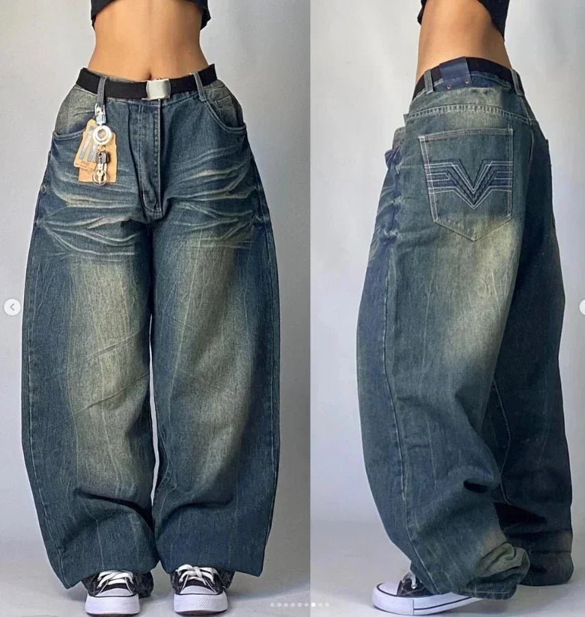 Y2K Pants: JNCO Jeans |  Unisex Joker Jeans