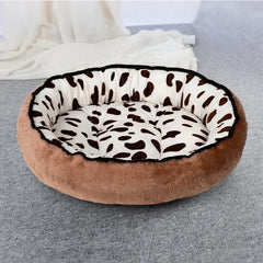 Dog Bed Small Medium Dogs Cushion Double Sides Use Soft Cotton Basket Warm