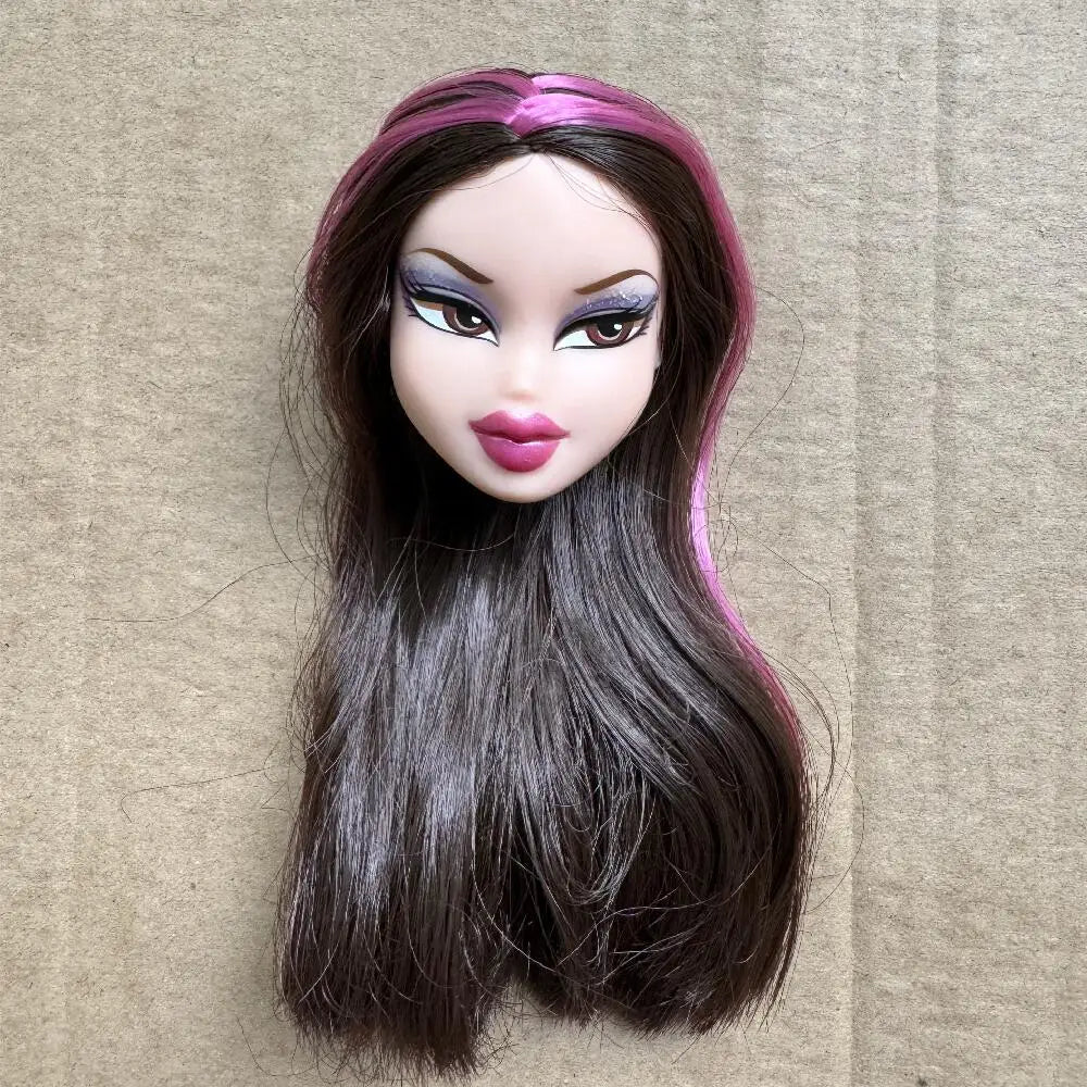 2001 Version Original Brazz Doll Multi-Joints Movable Vintage Rare Face Doll Heads Doll Shoes DIY Toys Accessories