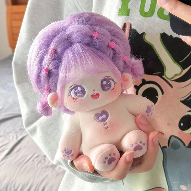 20cm Kawaii Can Change Clothes No Attribute Fat Body Doll Customization Cospslay Cartoon Puppy Love Star Doll Toy Collectio Gift