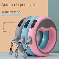 Upgraded UFO Retractable Pet Leash 2 Plus Dog Leash Ring Shape 2.5m Length