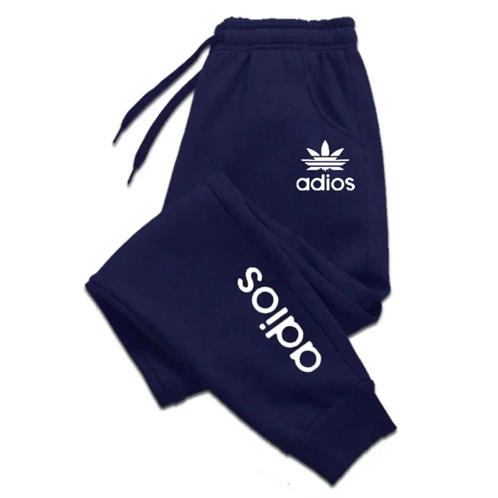 Men's and women's printed casual pants multifunctional sports pants soft