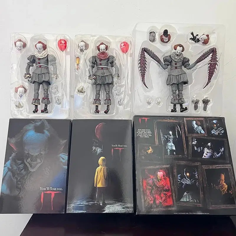 NECA Friday The 13th Figure Pennywise Part VII 7 New Blood Ultimate Jason Voorhees Action Figure Model Horror Halloween Gift