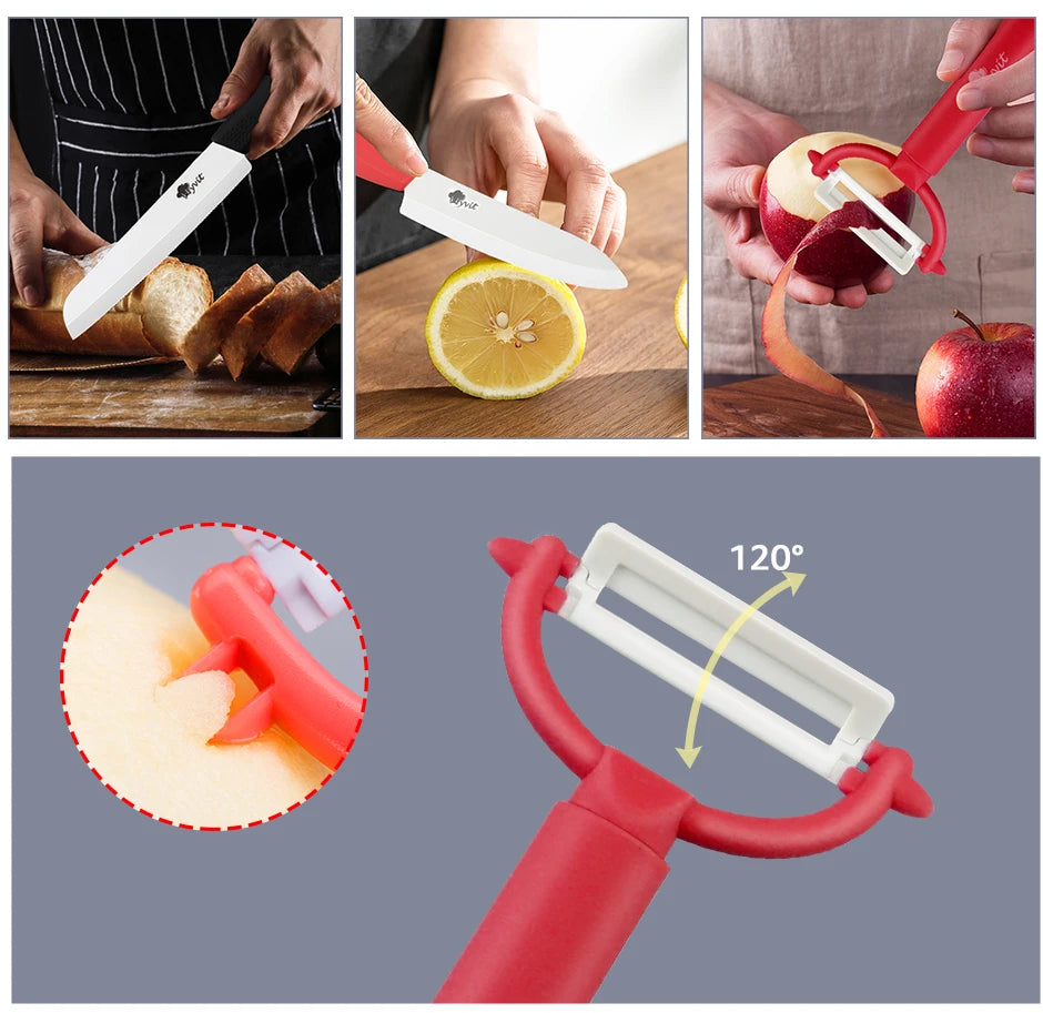 Kitchen Chef Knife Rustproof Fruit Paring Knife Ceramic Knife Household Utility