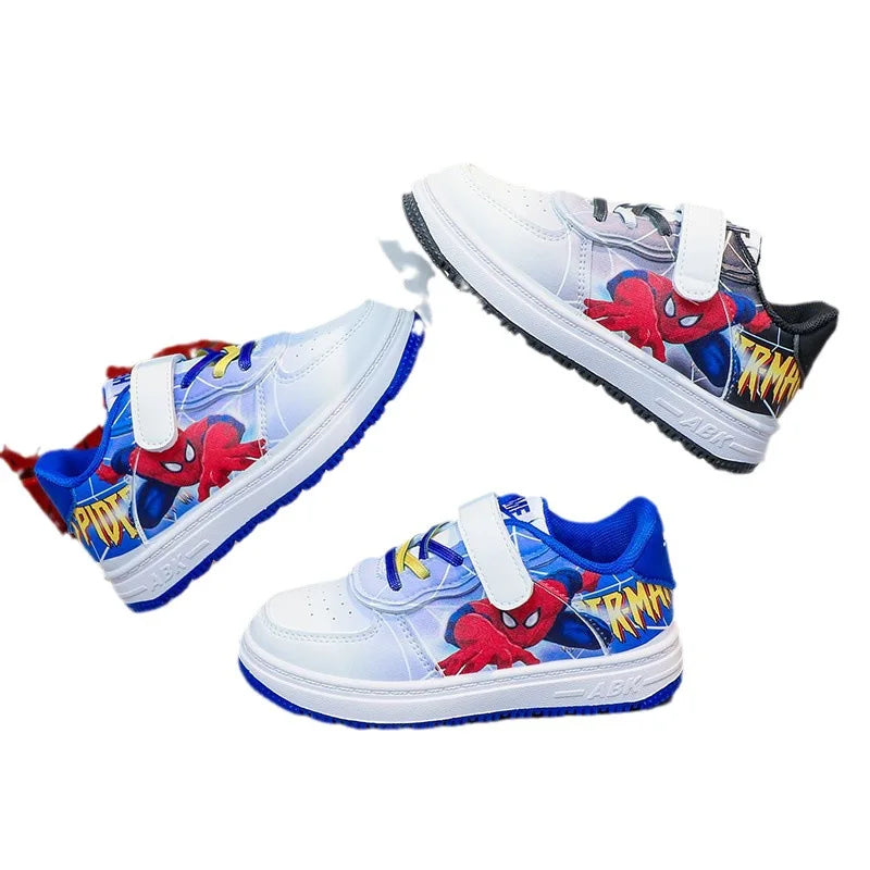 Disney Children's Casual Shoes Cartoon Boys' Breathable Fashion Sports Shoes