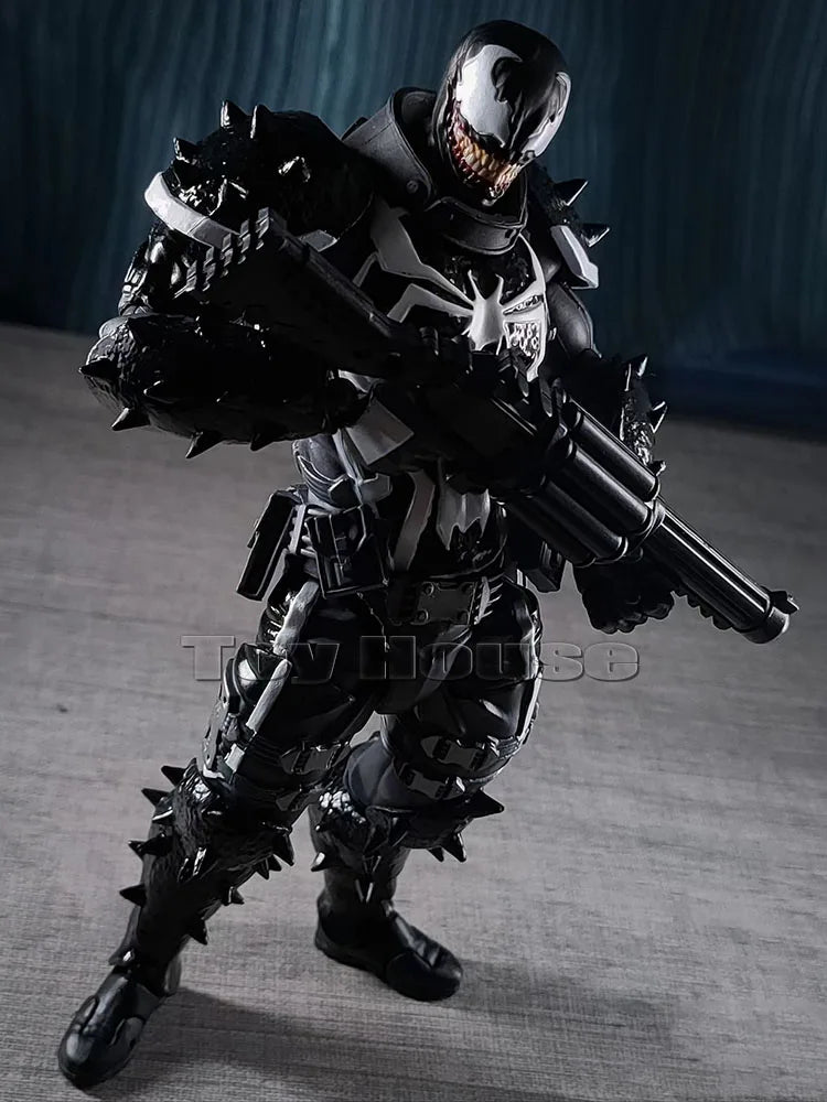 In Stock Ct Toys Venom Action Figure Kaiyodo Figurine Marvel Movable Collection Eugene Thompson Ko Model Decorate Toys Kids Gift
