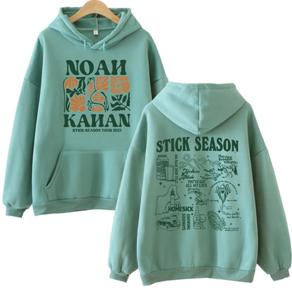 Noah Kahan Hoodie Noah Kahan Stick Season Tour Hoodie Noah Kahan Merch