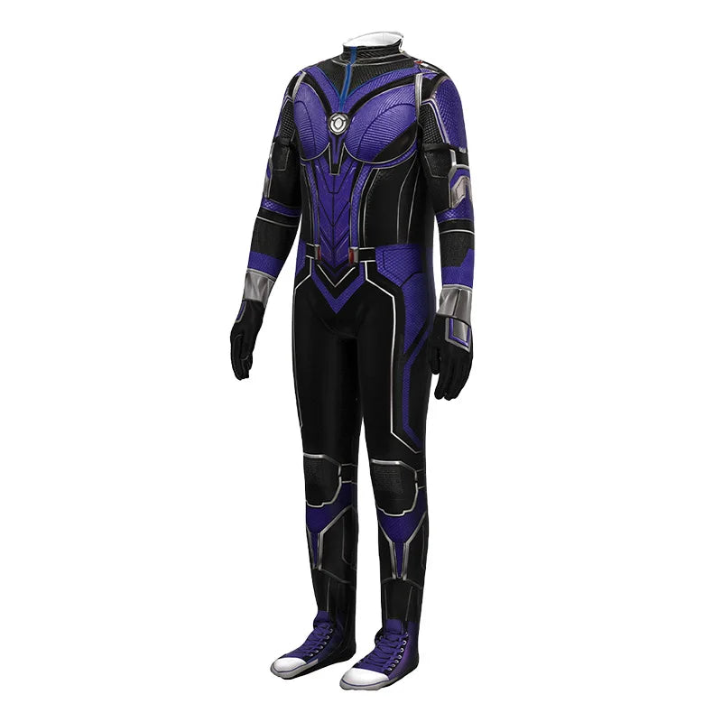 Superhero Ant Man Costume Antman And The Wasp Halloween Mask Helmet Jumpsuit Bodysuit Zentai Suit Adult Kids Quantumania Cosplay