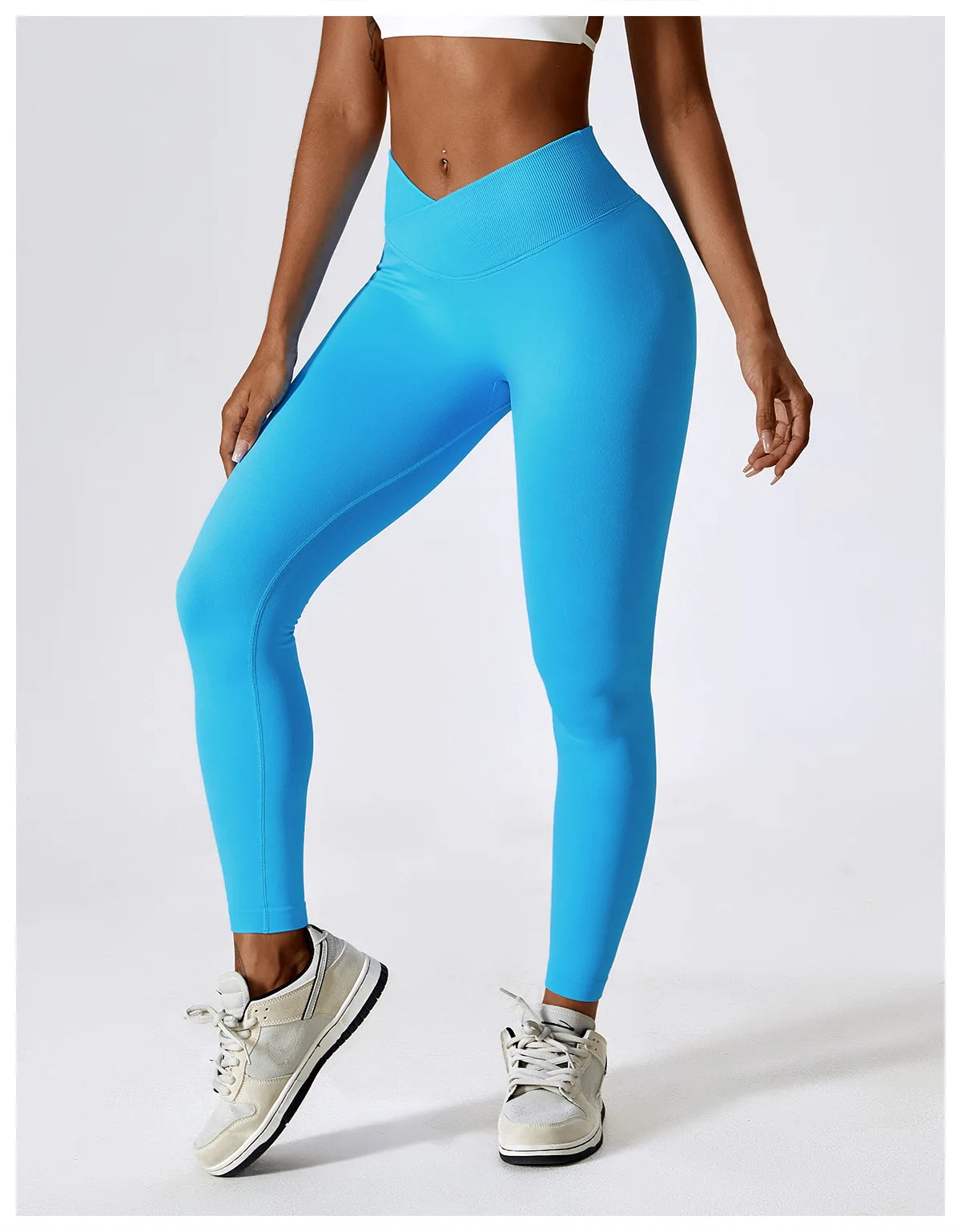 Sport Pants Tights Seamless Fitness Leggings Women Clothing High Waist Scrunch