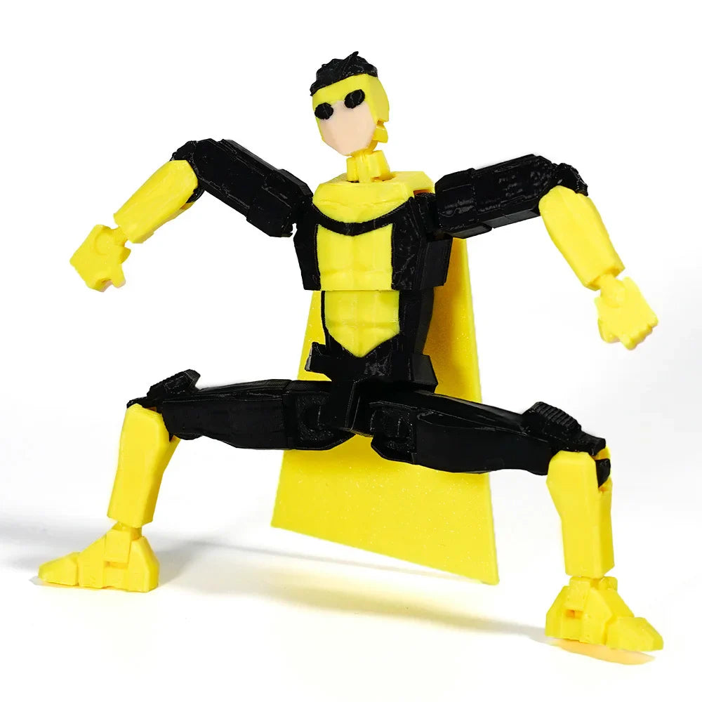 3D Printed Superheroes Invincible Omni Man Anime Multi-Jointed Shapeshift Toys Action Figures Mannequin Model Ornaments Gifts
