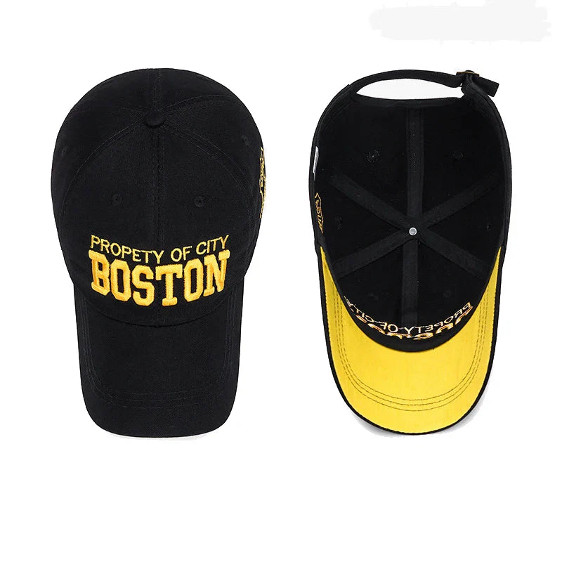 Soft Top Sports Baseball Cap Cotton 3D Embroidery Unisex Snapback Cap Tennis Hat Dad Cap