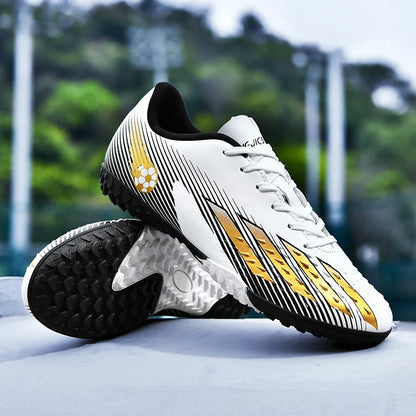 Soccer Shoes Sport Outdoor Men Breathable Cleats FG Football Boots