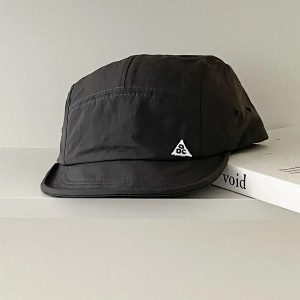 Japanese Retro Quick-drying Short Brim Baseball Caps Unisex Summer Outdoor Sunscreen Casual Versatile 5-flap Tooling Camping Hat