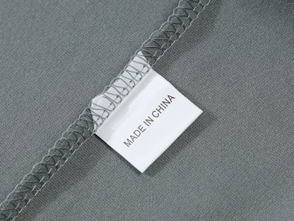 2025 New Summer Men's Short Sleeve Collar Tshirts New Solid Color Casual Polo Shirt Trendy Breathable Loose Basic Splice Top