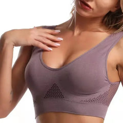 Women Sports Bra Large Size No Steel Ring Seamless Underwear