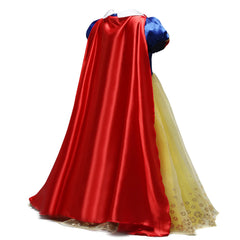 Fancy Snow White Princess Dress Girls Birthday Party Costume Children Carnival Snow