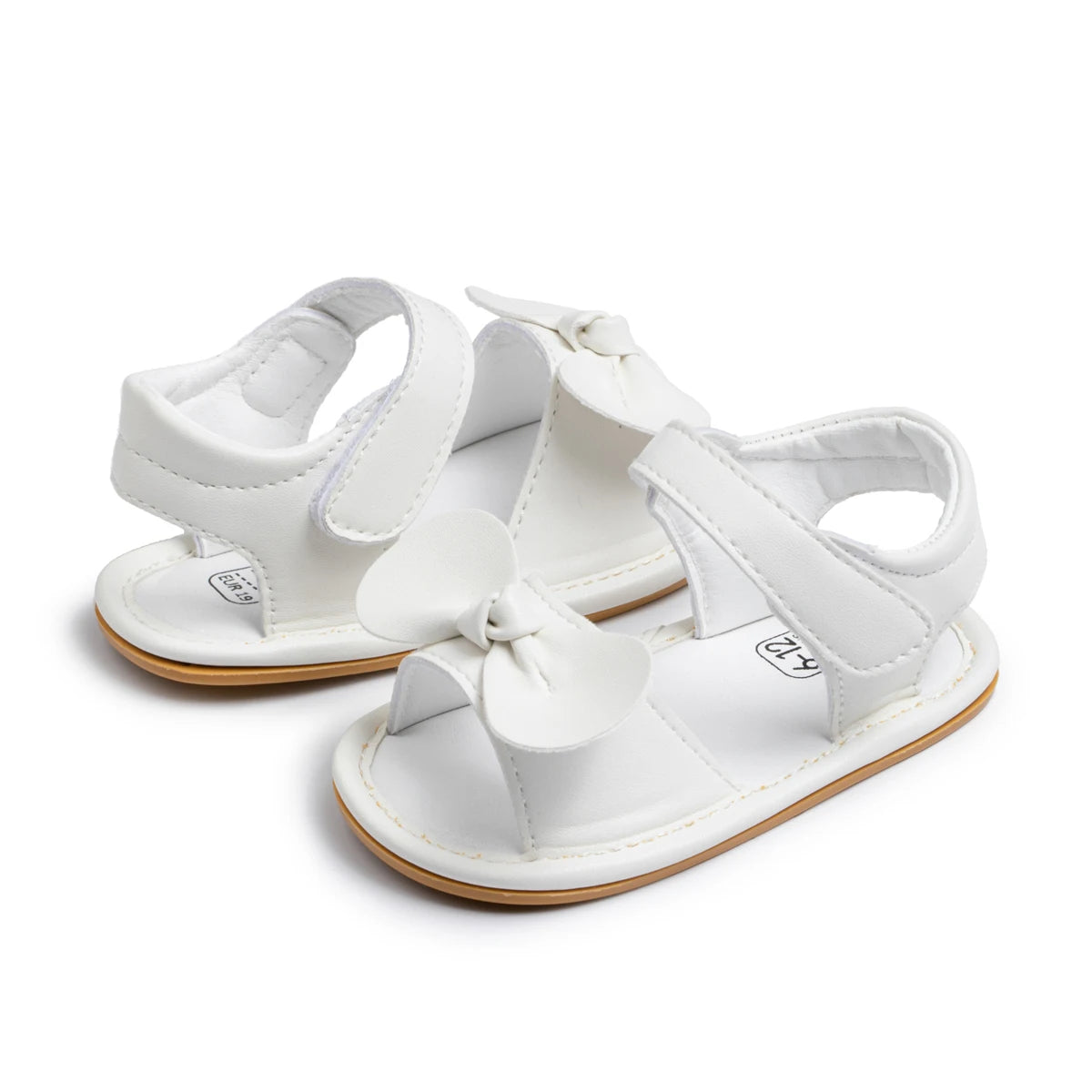 Baby Girls Summer Garden Sandals Shoes 0-18 Months Toddler Rubber Sole