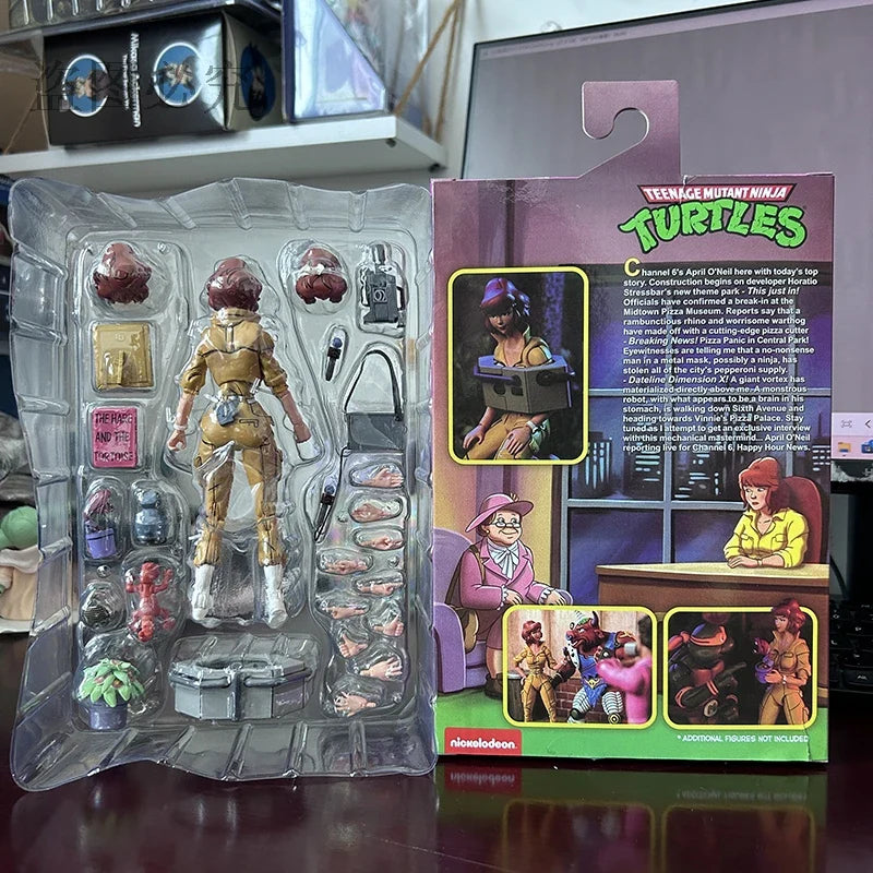 NECA Version 2.0 Yellow Clothes Female Reporter Action Figurine GK Statue Collection Model Toys Christmas Gift