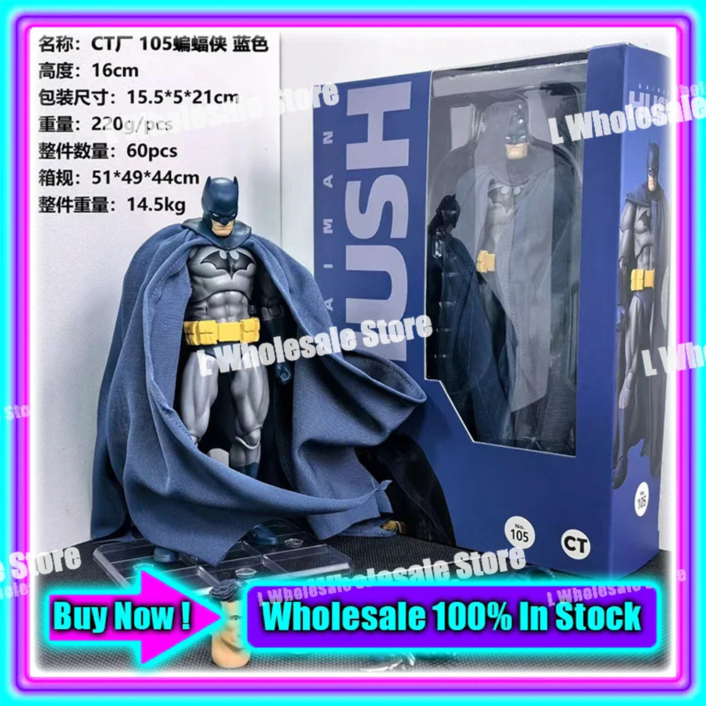 In Stock Ct Toys Blue Batman Spiderman Mess Toys Superior Symbiote Scarlet Spider Daredevil Wolverine Anime Action Figure Toys